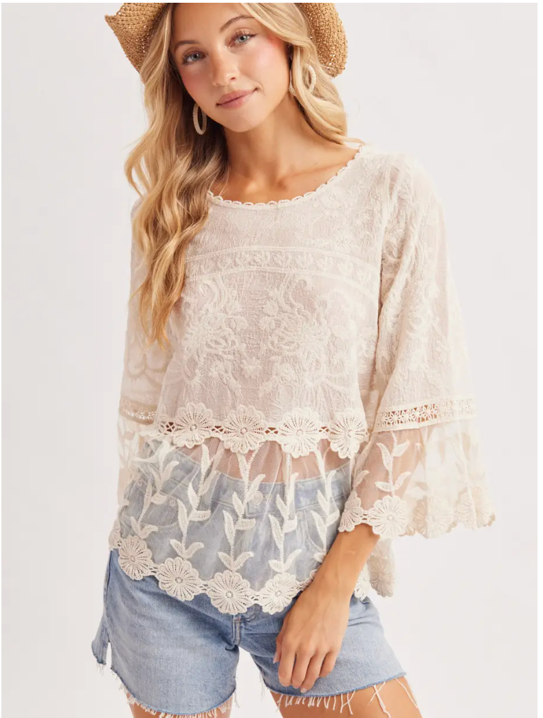 Tulsa Lace Top | Arrival 6/4