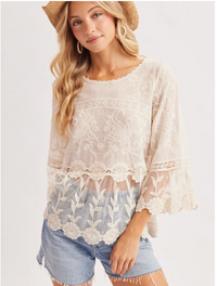 Tulsa Lace Top | Arrival 6/4