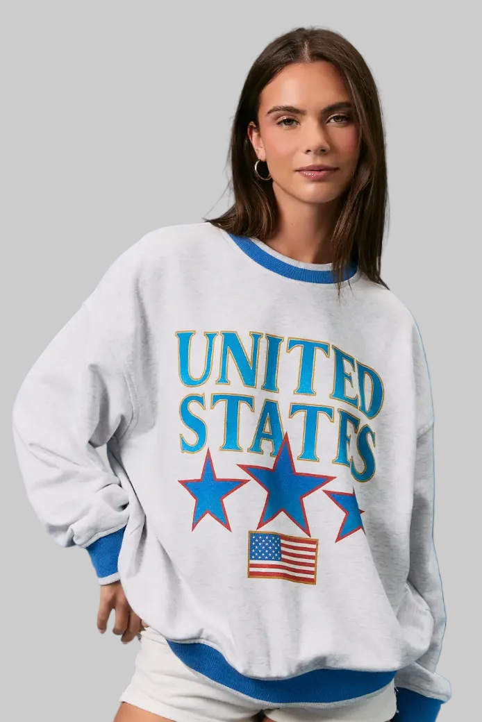 Star-Spangled Sweatshirt |Arrival 6/4