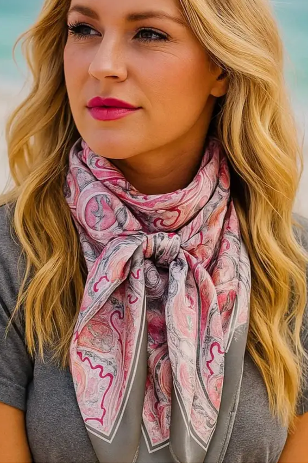 Wild Rag Paisley Scarf