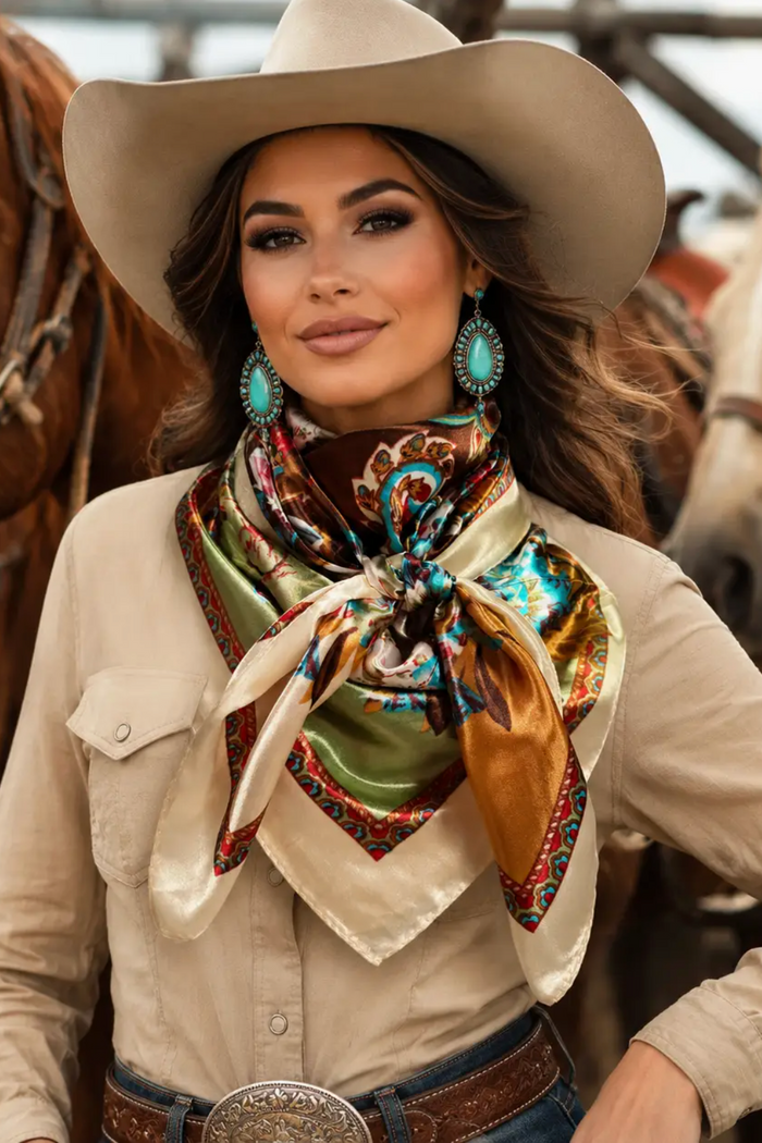 Paisley Wild Rag Scarf | Arrival 8/20