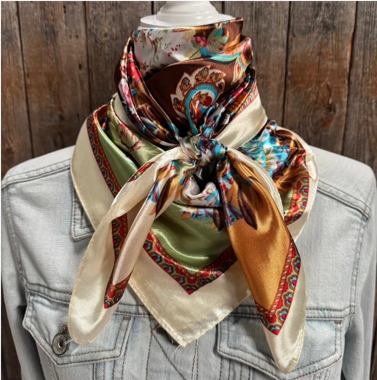 Paisley Wild Rag Scarf