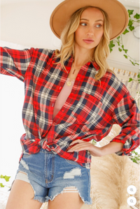 Southern Nights Plaid Shirt | Arrival 6/7