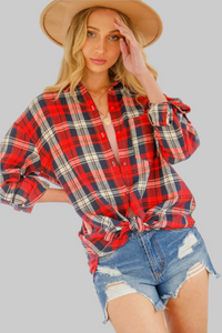 Southern Nights Plaid Shirt | Arrival 6/7