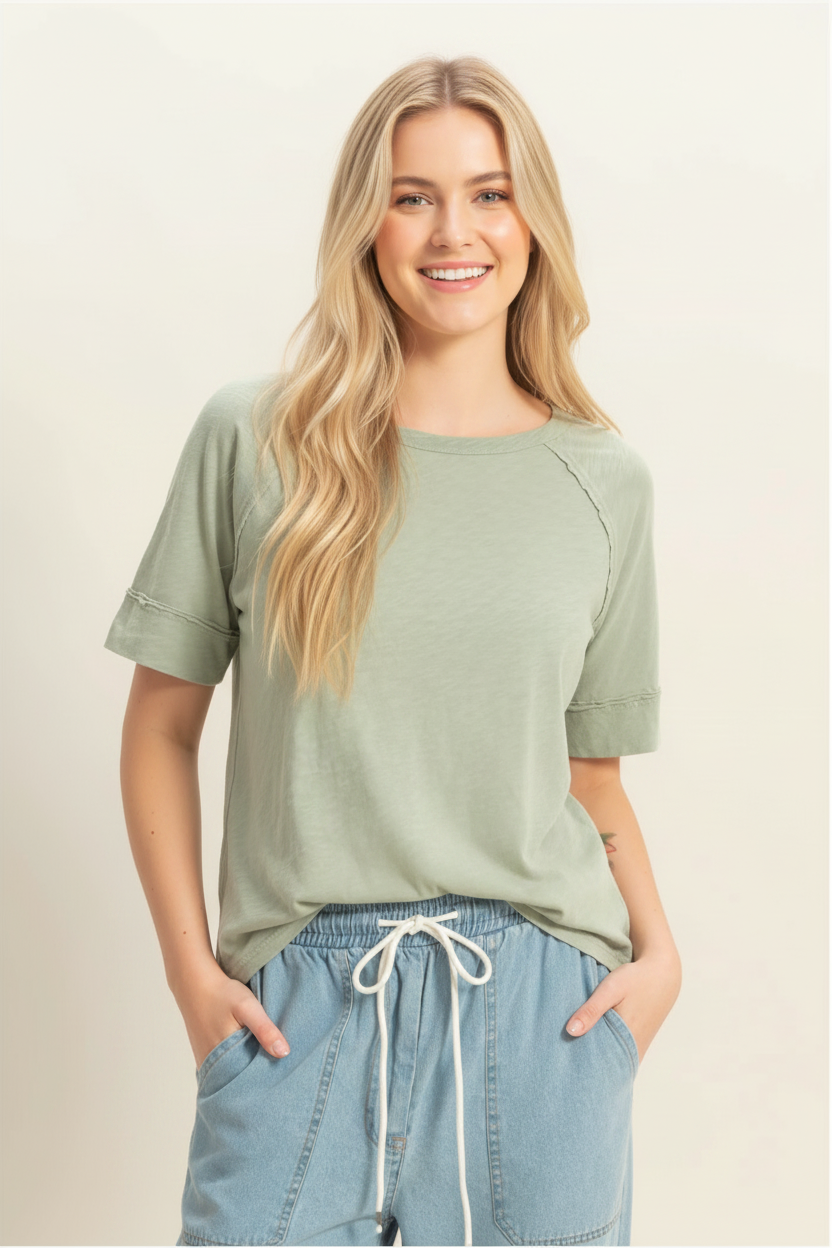 Everyday Raglan Tee