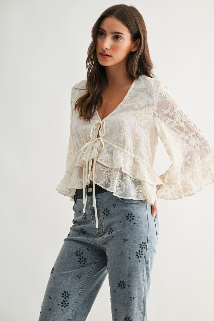 Kate Embroidered Blouse