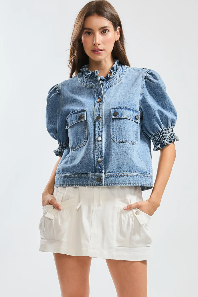 Stevie Denim Jacket | Arrival 6/16