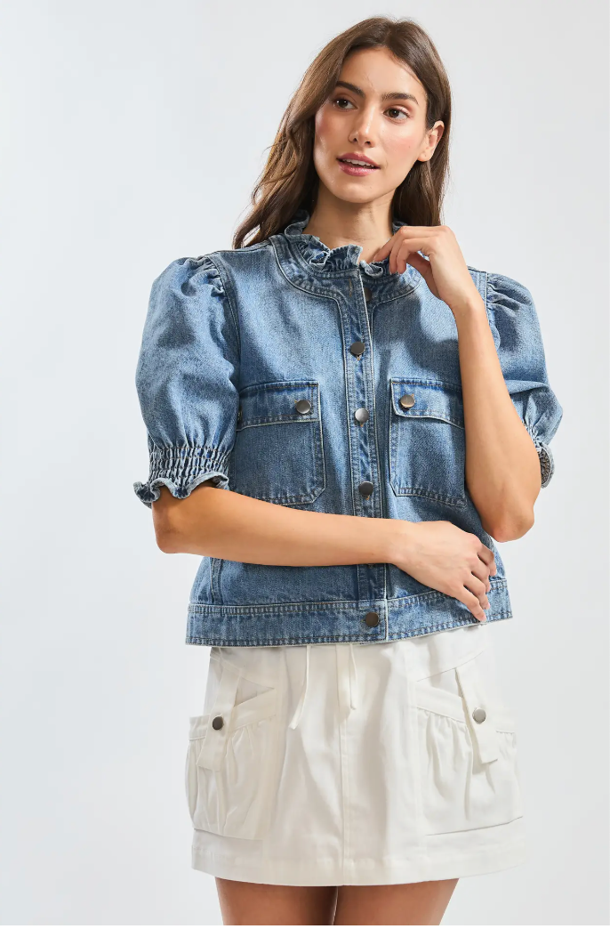 Stevie Denim Jacket | Arrival 6/16