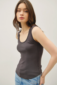 Everyday Tank Top- Charcoal | Arrival 6/22