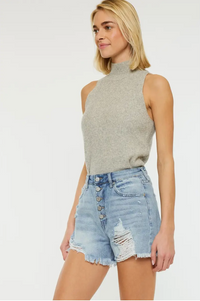 Distressed Denim Shorts | Arrival 6/22