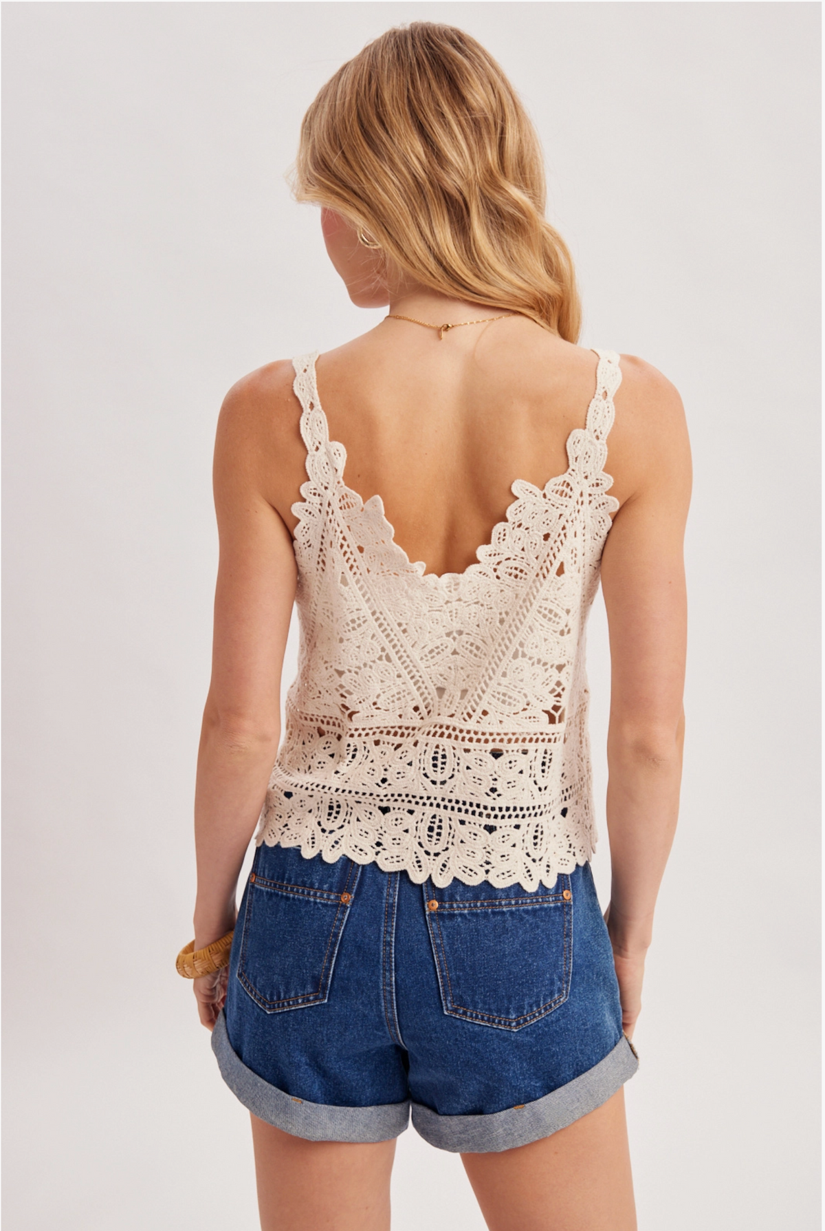Lainey Crochet Tank | Arrival 7/31