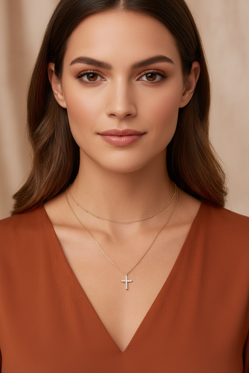 Mirisol Cross Necklace