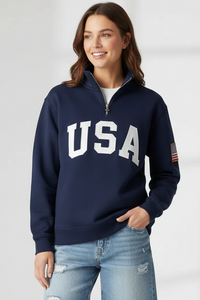 Limited Edition USA Sweatshirt | Navy
