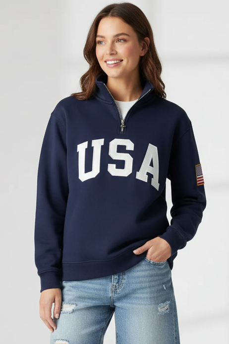 Limited Edition USA Sweatshirt | Navy