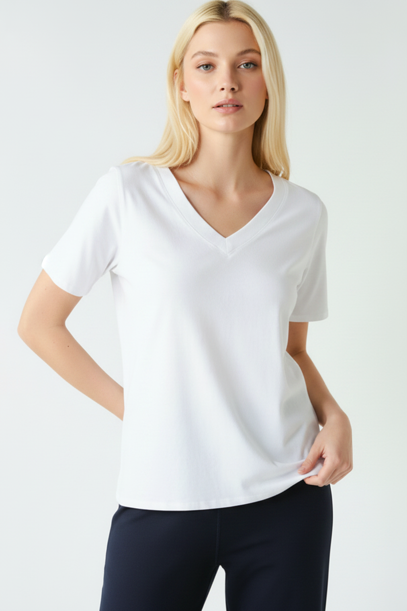 Everly Tee - White | Arrival 7/9