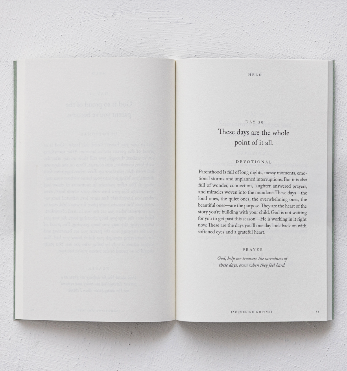 Held Devotional Book