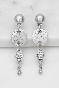 Esperanza Pewter Earrings | Arrival 7/24