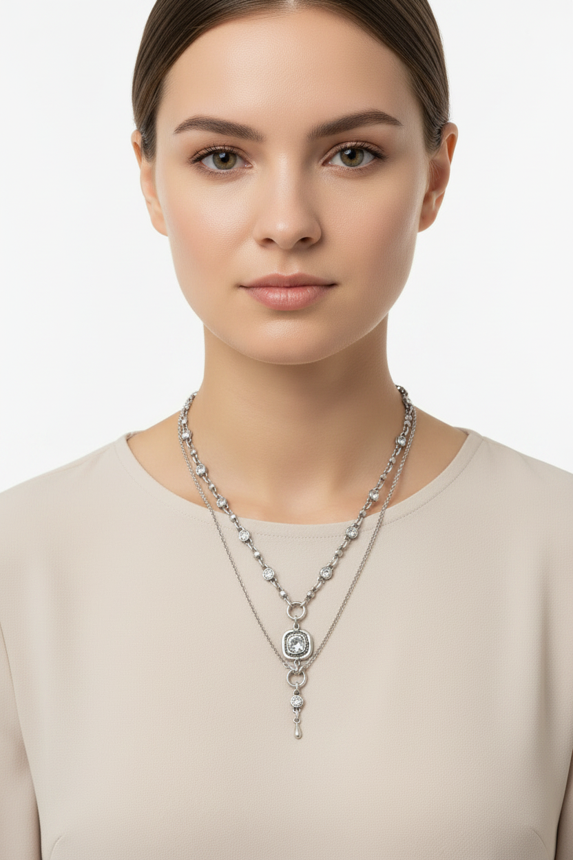 Ramsey Pewter Necklace | Arrival 7/24
