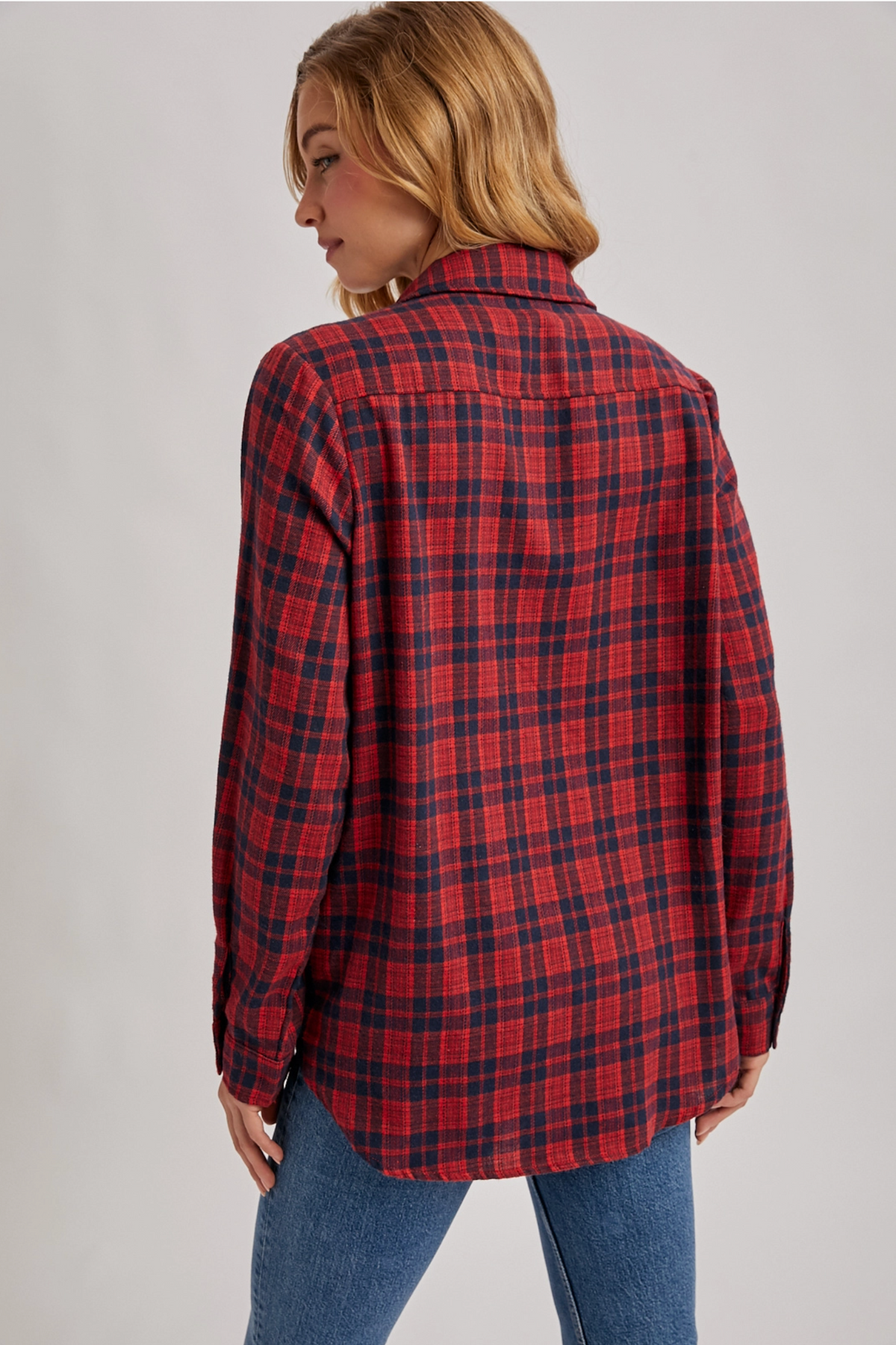 Palmer Plaid Shirt | Red | Arrival 7/29