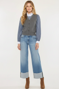 Blue Horizon Cuffed Jean | Arrival 7/24