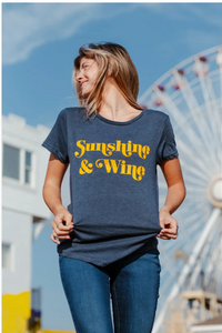 Sunshine & Wine Tee | Arrival 7/28