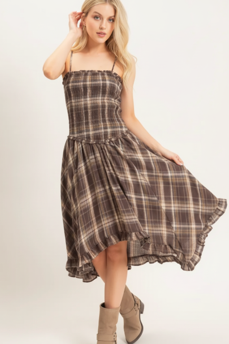 Telluride Plaid Dress | Arrival 7/31
