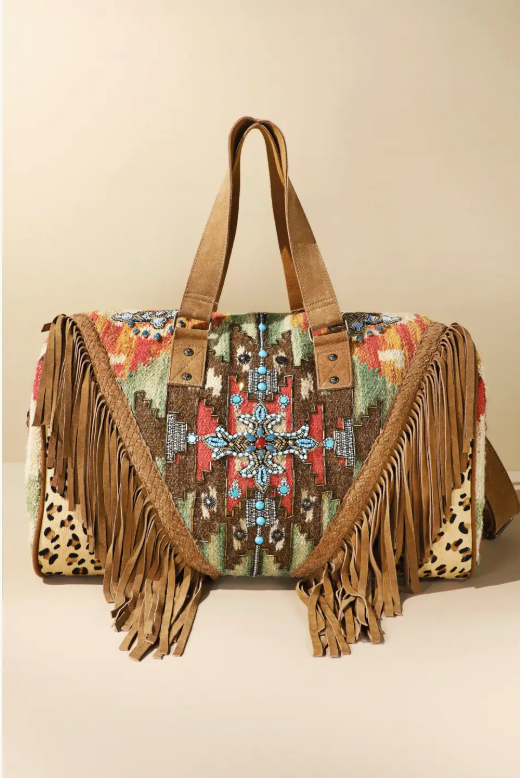 Memphis Fringe Duffel Bag | Arrival 7/31