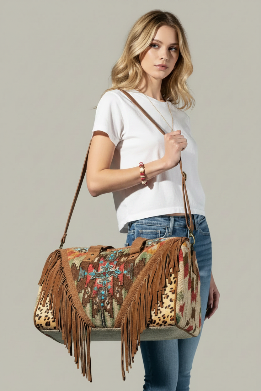 Memphis Fringe Duffel Bag | Arrival 7/31