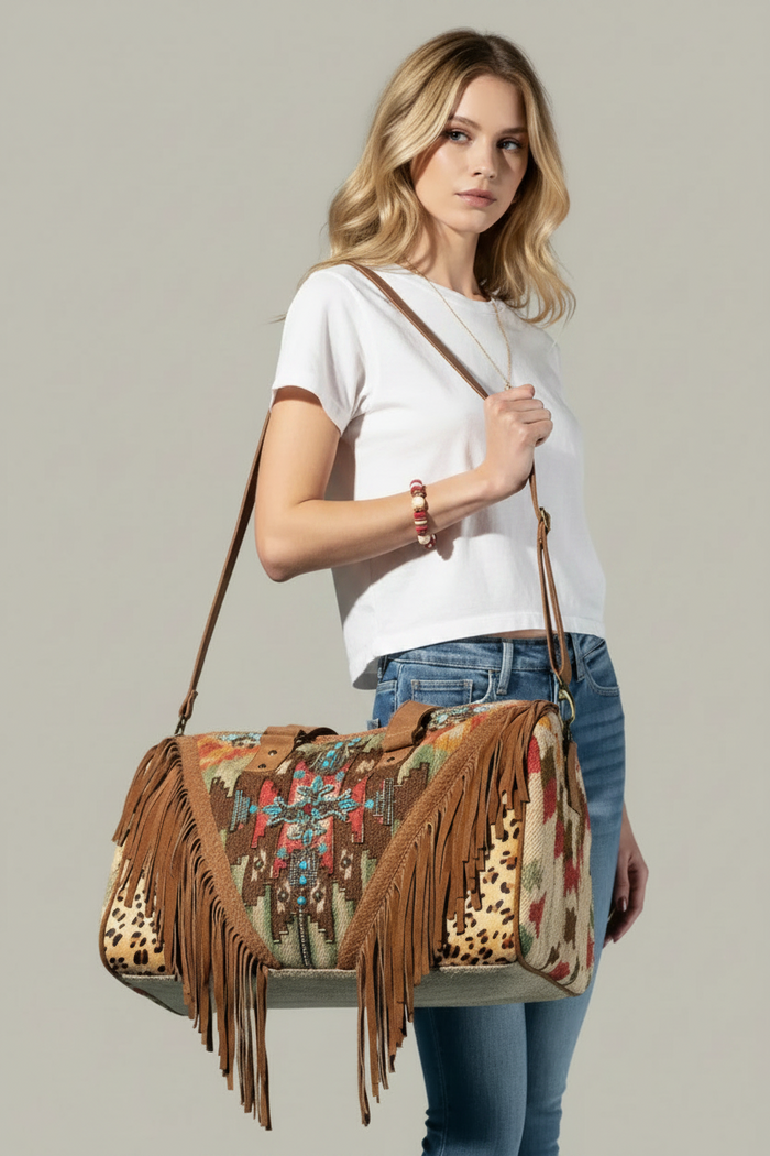 Memphis Fringe Duffel Bag | Arrival 7/31