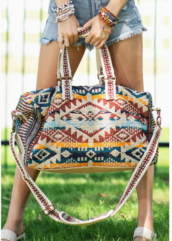 Backroads Handwoven Duffel