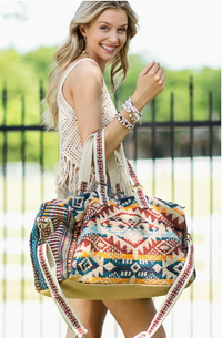 Backroads Handwoven Duffel