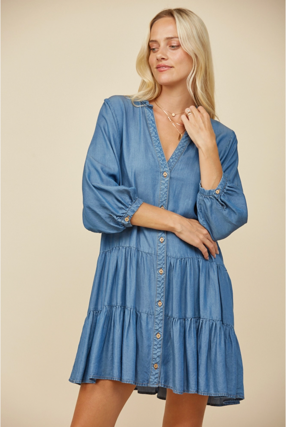 Greer  Denim Dress | Arrival 8/11