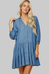 Greer  Denim Dress | Arrival 8/11