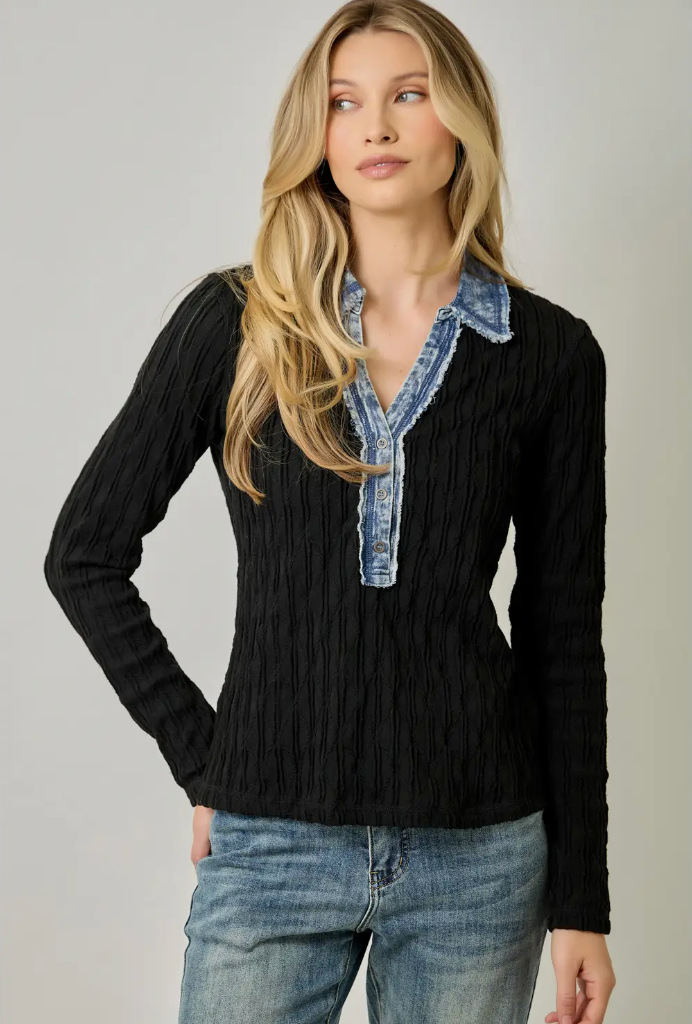 Sloane Henley Top