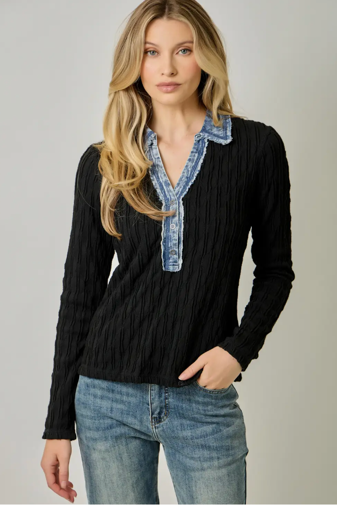 Sloane Henley Top