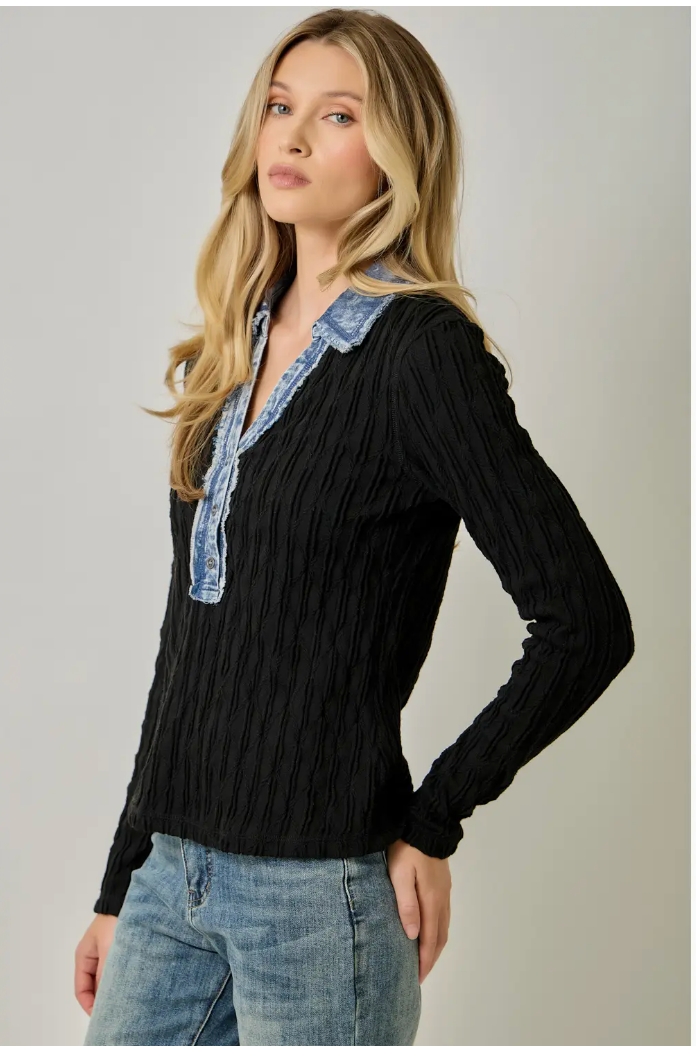 Sloane Henley Top