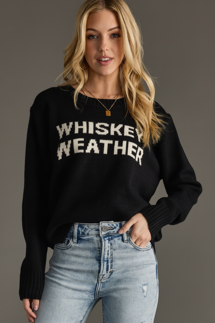 Whiskey Weather Sweater