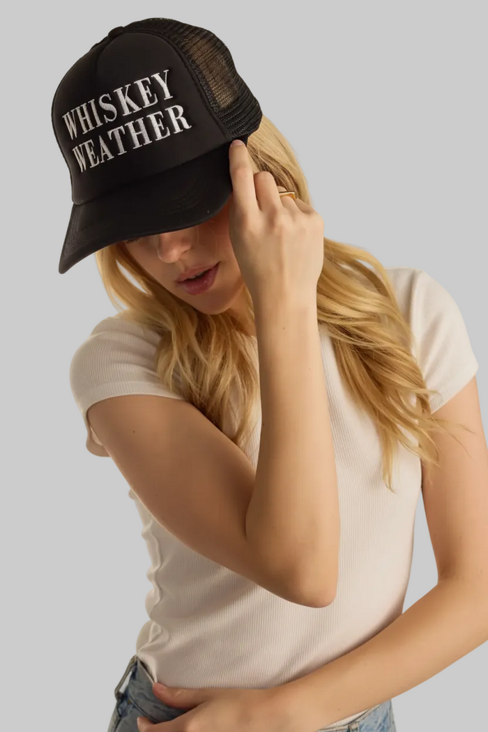 Whiskey Weather Trucker Hat | Arrival 8/26