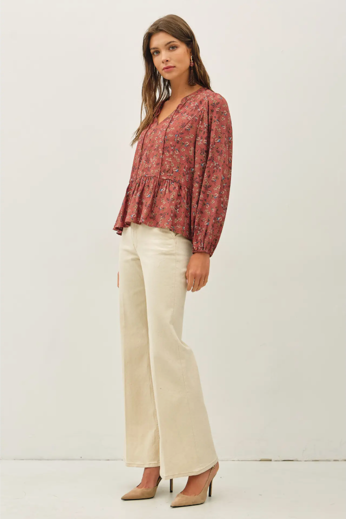 Devlin Print Top