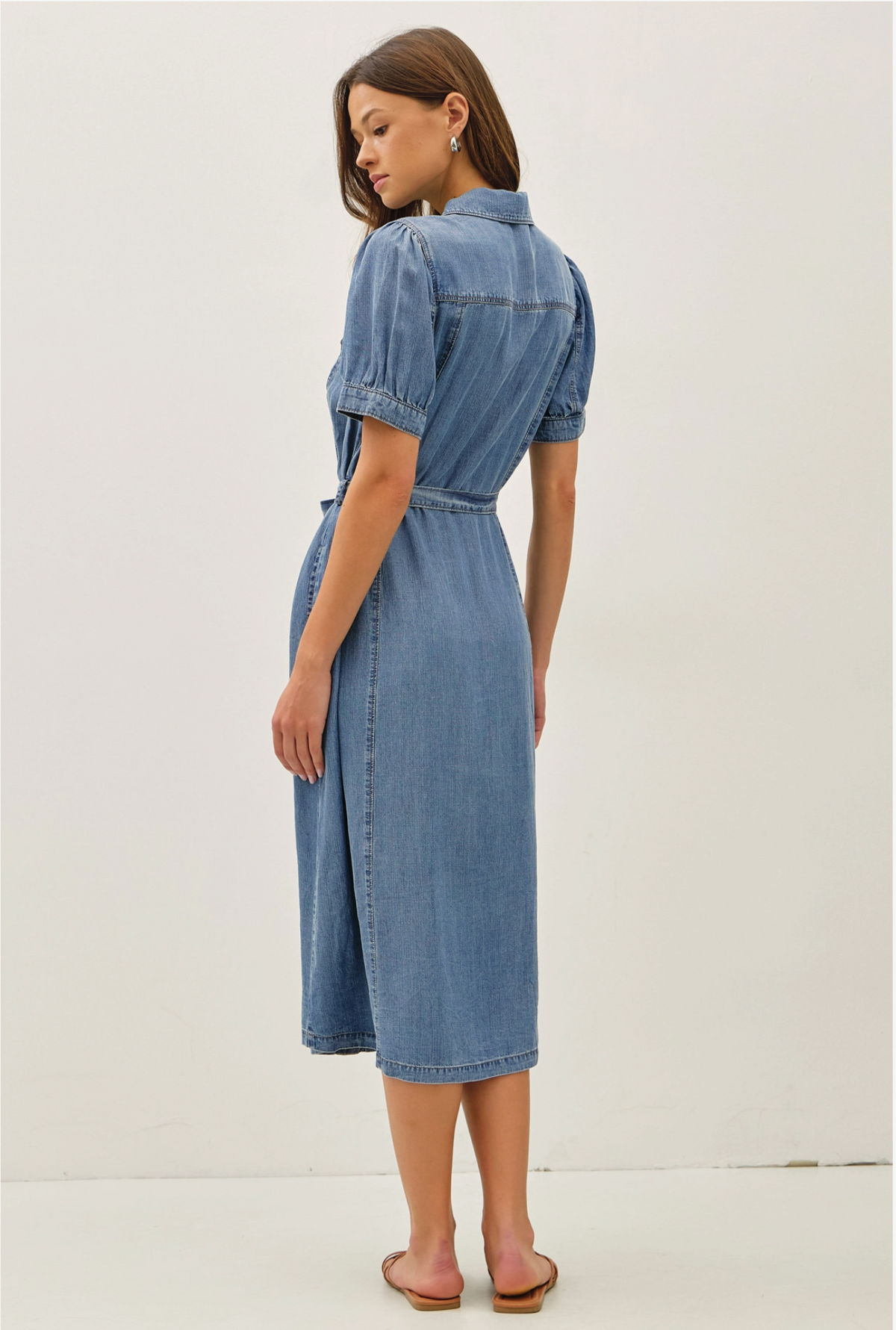 Sadie Tencel Denim Dress | Arrival 8/24