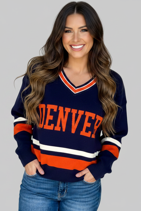 Denver Varsity Sweater