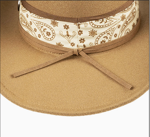 Western Charm Felt Hat