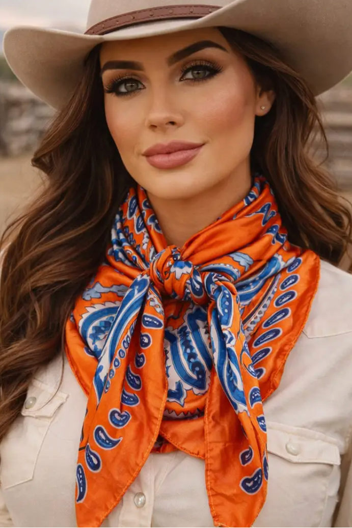 Wild Rag Paisley Scarf | Arrival 9/16