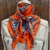 Wild Rag Paisley Scarf