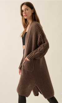 Gianna Cable Knit Cardigan | Arrival 9/18