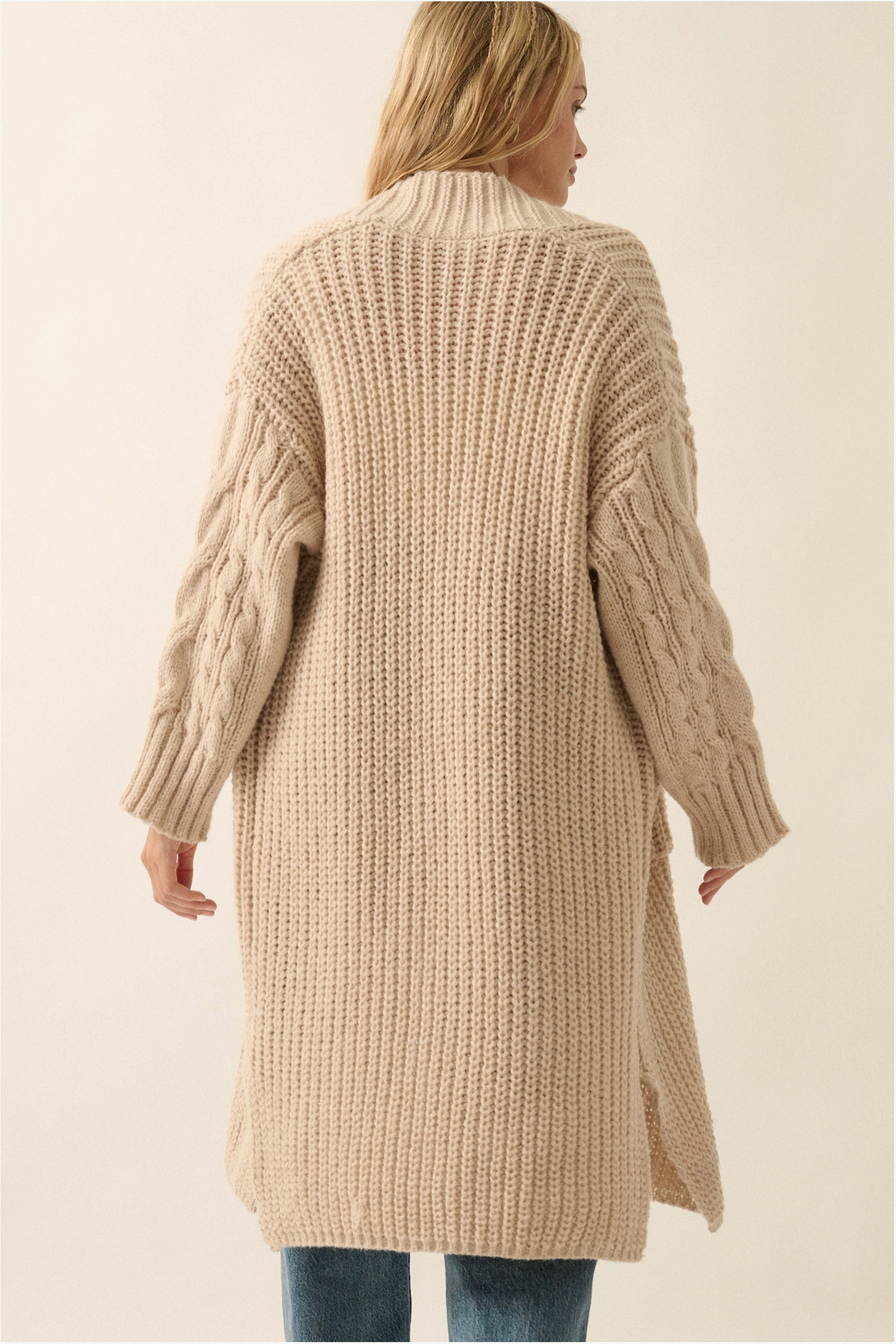 Gianna Cable Knit Cardigan | Arrival 9/18