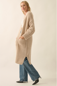 Gianna Cable Knit Cardigan | Arrival 9/18