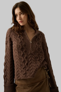 Sofia Cable Knit Sweater | Arrival 9/18