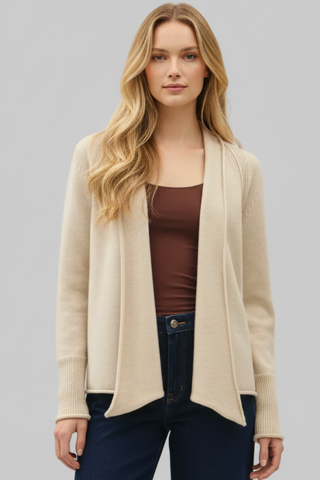 Riley Rolled Edge Cardigan | Arrival 9/18