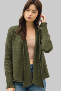 Riley Rolled Edge Cardigan | Arrival 9/18